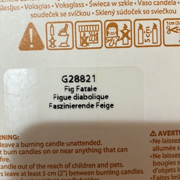 Partylite GloLite jar candle in Fig Fatale - Picture 3 of 4